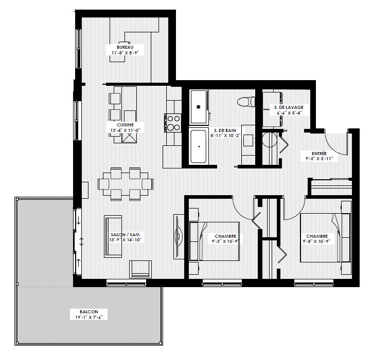 Plan du Faubourg Arvida — 110